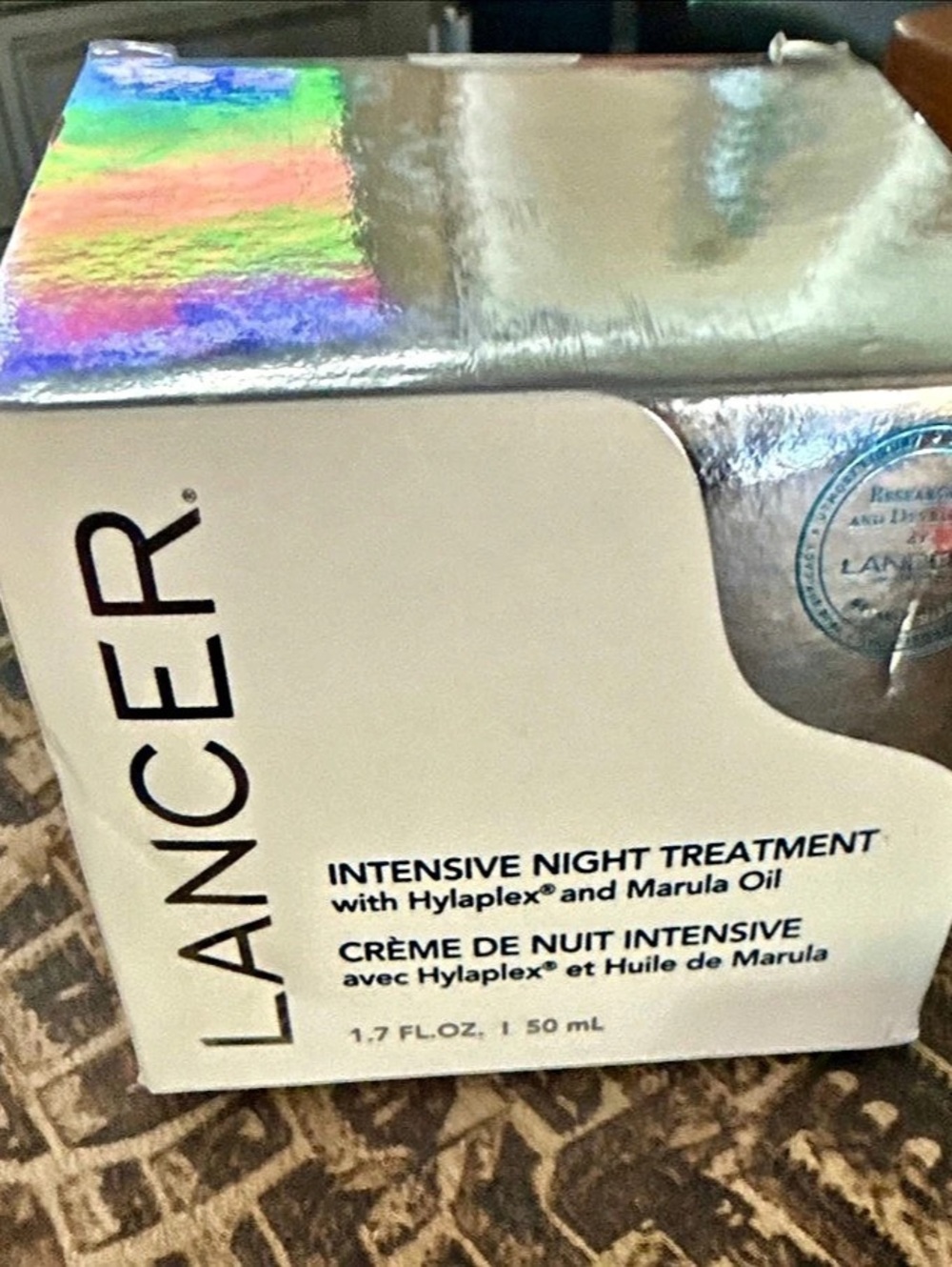 Lancer Intensive Night Treatment with Hylaplex and Marula Oil with Hylaplex &
